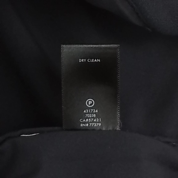 Ann Taylor Fully Lined Career Skirt Size 12 Petite in Black‎ w/ Ruffle Hem - Picture 12 of 13